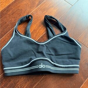 ALO Yoga Charcoal Sports Bra